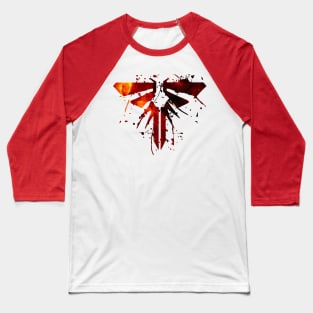 The Last Of Us - Firefly (Red Galaxy) Baseball T-Shirt